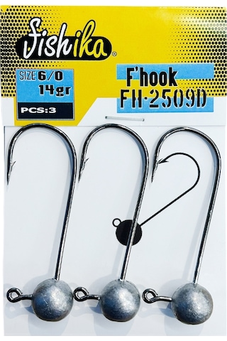 Fishika 2509 6/0 14gr Jig Head