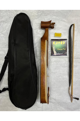 Maun Ağacı Kemençe Atkılı Yay+ 1 Takım Kemençe Teli + Reçine + Kılıf Dahildir