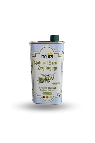 Noura Natural Soğuk Sıkım Mardin Derik Zeytinyağı 1 L