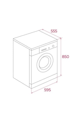 Teka WMK 40940 WH 1400 Devir 9 KG Solo Çamaşır Makinesi