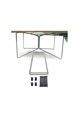 Homyl Katlanabilir Soğutucu Standı Evrensel Su Kabı Gümüş Gümüş