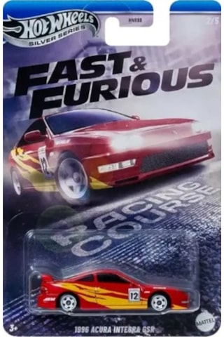 Hot Wheels Silver Series Fast & Furious 5'li Set Hnr88 Çok Renkli