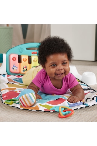 Fisher-Price Neşeli Hayvanlar Piyanolu Jimnastik Merkezi HWY49