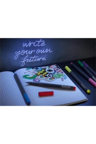 Grip Finepen 0.4 Mm 5 Renk 1 Paket Fineliner Faber Castell Keçe U