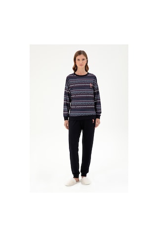 U.s. Polo Assn. Kadın Lacivert Pijama Takım 50303403-vr033 Lacivert