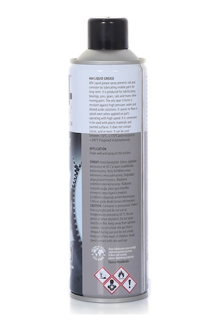 404 Sıvı Gres Yağı Spreyi Zincir Yağlama Spreyi 3 x 400 ML