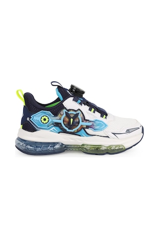 Pepino Erkek Çocuk Spor Ayakkabı Çevirmeli Döner Kilit Mekanizmalı Robotik Desenli Işıklı Kapsül Taban Sneaker 2196 Byz-laci-turkuaz
