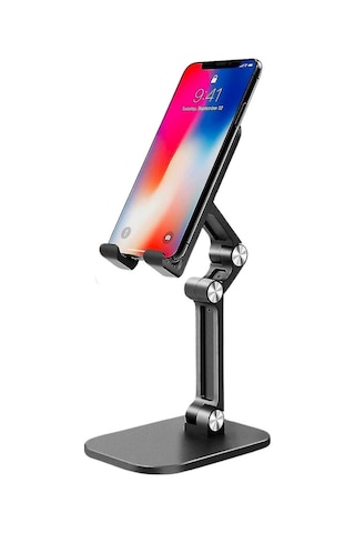 Buffer Plastik Ayarlanabilir Kaydırmaz Taban Telefon Tablet Stan