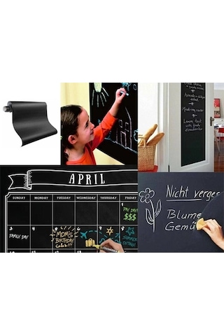 Ers Yapışkanlı Kara Tahta-yazı Tahtası: Sticker Blackboard