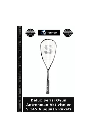 Delux Serisi Oyun Antrenman Aktiviteler S 145 A Squash Raketi Çok Renkli