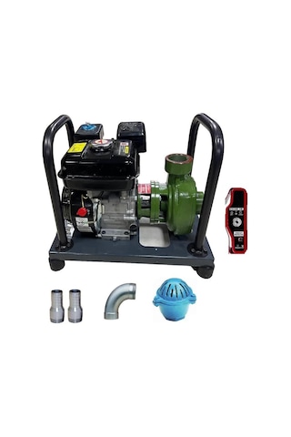 Gardenpro Wp-20/140h Yüksek Basınçlı Marşlı/ipli Su Motoru 140 Mt 7 Hp