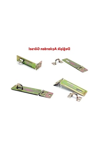 Metal Askı Aparatı - 25 Mm Menteşeli Kilit Seti 2'li