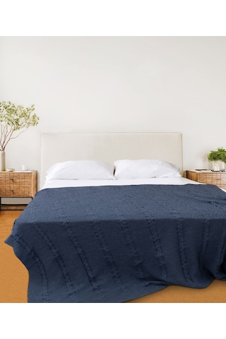 Trenza İndigo Tv Battaniyesi 130x170 15042