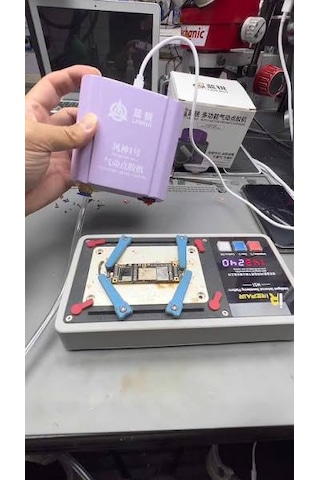 Lan Rui Çok Fonksiyonlu Pnömatik Yapıştırıcı Ve Tutkal Dispenseri Havalı Noktasal Yapıştırma Makinesi