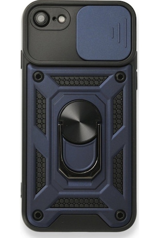Apple Uyumlu iPhone Se 2020 Kilif Tank Aramid Sürgülü Vega Yüzüklü 526364338