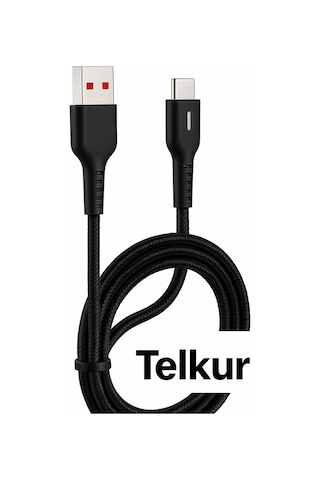 Ferro Re-095 Reshurk Type-c Hızlı Şarj - Ledli - Hasır Kablo 6.0 Amper 66w