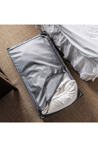 Skubb Hurç, Koyu Gri, 90x53x19 Cm, Yatak Altı Yastık Çarşaf Nevresim Giysi Saklama Kutusu Hurç Kutu