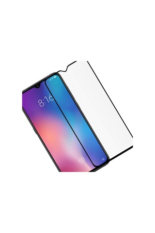 Xiaomi Mi 9Se Siyah 5D Tam Kaplayan Ekran Koruyucu Cam