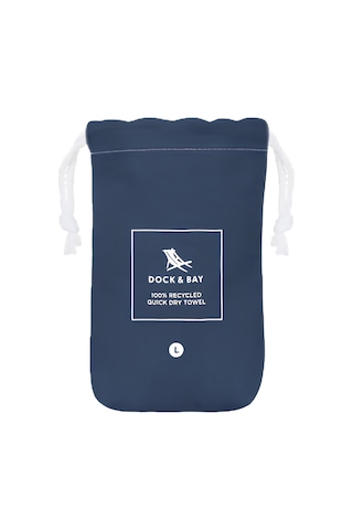 Dock And Bay Hızlı Kuruyan Havlu Essential L Deep Sea Navy Lacivert