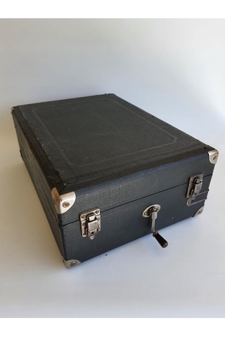 Polyphon Musik Antika Çanta Gramofon 079 Hafif Hasarlı