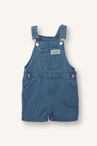 Defacto Erkek Bebek Çizgili Jean Tulum H5357a526hsnm28 Mavi-nm28