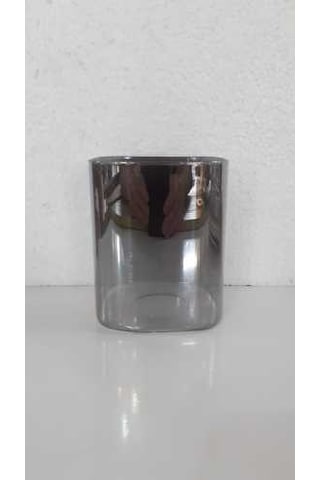 Kare Avize Camı Füme Rengi Boyu 12cm,eni 10cm Füme