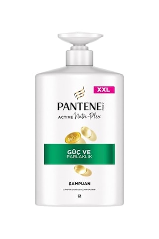 Pantene Güç & Parlaklık Şampuan Pompalı 800 Ml 2'li Avantaj Paketi Mıchu
