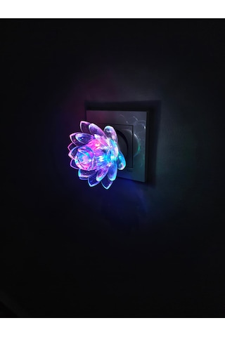 West Light Gece Lambası Uzun Ömürlü & Enerji Tasarruflu Gökkuşağı Renkli
