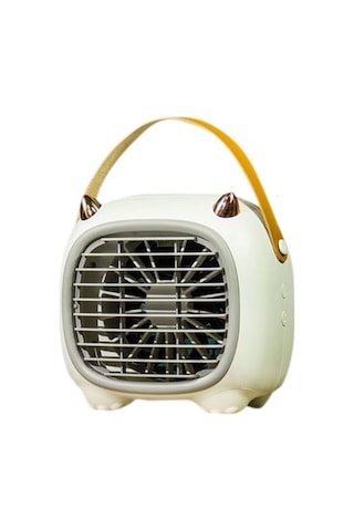 Soğutma Klima Masaüstü Usb Mini Taşınabilir Yurt Dilsiz Ofis Şarj Soğutma Suyu Püskürtme Fanı Beyaz Qvg9ıx Var Ayaklı Beyaz 5 Adetten Az