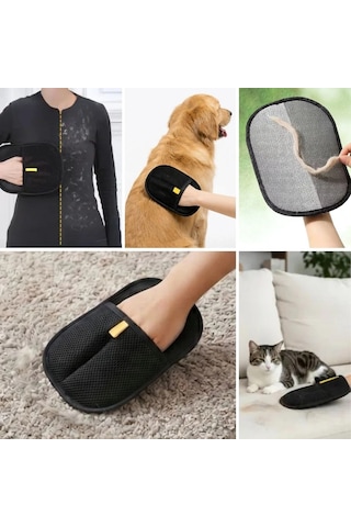 Evcil Hayvan Tüy Temizleme Eldiveni, Statik Mikro Tüy Toplayıcı Kedi Köpek Tüyü İçin Koltuk, Halı Ve Kıyafet Temizleme Eldiveni Bx40