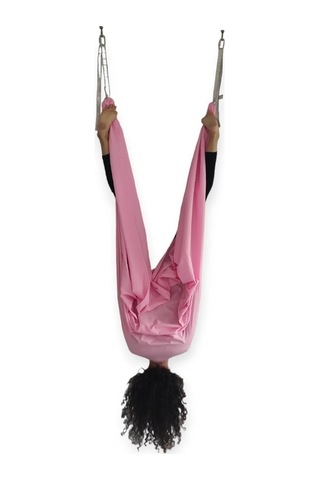 Naturecamp Nadi Pembe Yoga Hamak Seti Çok Renkli