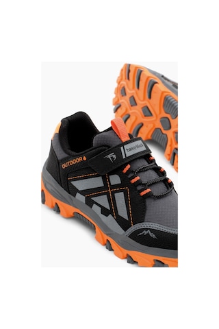 Tonny Black Termo Taban Su İtici Kumaş Cırtlı Çocuk Unisex Füme Oranj Trekking Ayakkabı Tbtmkd025 Füme Oranj