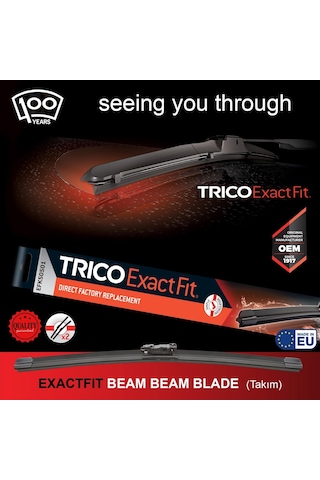 Trico Exactfıt Takım Silecek Seti 650/400mm Erk65401