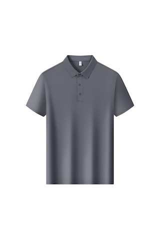 New Performance Premium Polo T-shirt %85,9 Naylon %14,1 Spandex Demir Grisi