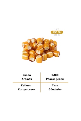 Limonlu Akide Şekeri 250 Gr