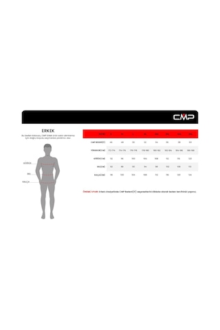 Cmp Erkek Softshell Outdoor Mont Gri