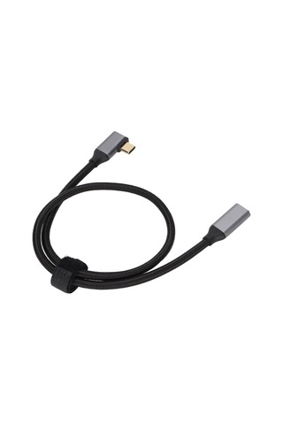 90 Derece Type-c Uzatma Kablosu 50cm, 100w Kaiyi