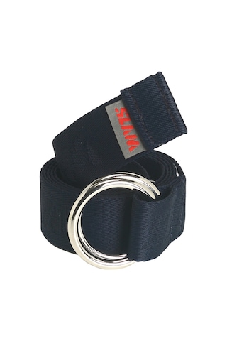Slam Slam Logo Belt Unisex Mavi Kemer W13 Lacivert