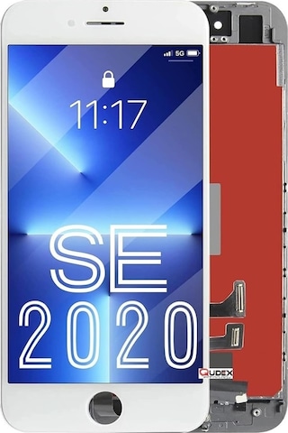 Apple Uyumlu iPhone Se 2020 Lcd Ekran Dokunmatik Beyaz