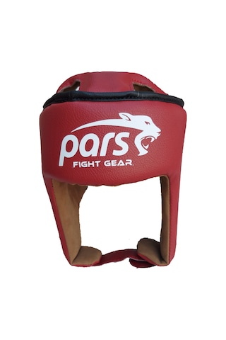 Parsspor Pars Boks Kickboks Kaskı Açık Müsabaka Kaskı Kırmızı