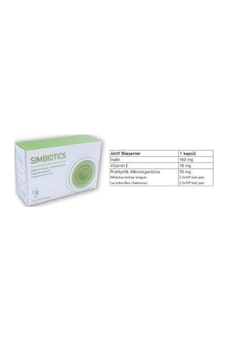 Simbiotics 30Kapsül Simbiotics 30Kapsül