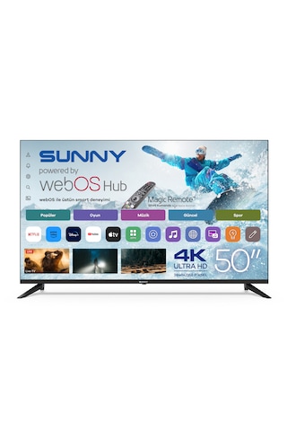 Sunny SN50UPRL-W02M Ultra HD 4K 50" LED TV