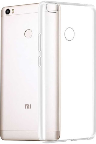 Zore Mi Max 2 Kılıf Msra Süper Silikon Kapak - Renksiz Renksiz