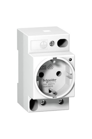 Schneider Electric A9A15035, DIN soket iPC-2P+E -16A-250VAC- VDE 0620 -alman std- ger.bas.gös.lamba Schneider Electric A9A15035, DIN soket iPC-2P+E -16A-250VAC- VDE 0620 -alman std- ger.bas.gös.lamba