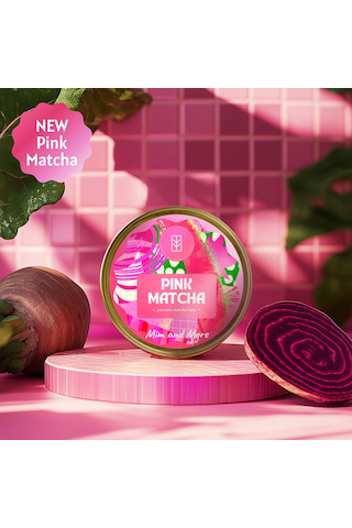 Mim And More Pink Matcha Pembe Superfood Matcha Tozu 25 G