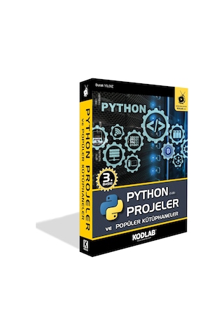 Kodlab Yayın Python Projeler Ve Popüler Kütüphaneler Eğitim Kitab