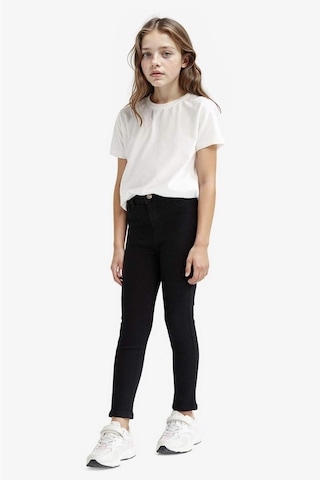 Defacto Kız Çocuk Okula Dönüş Skinny Fit Dar Paça Jean Pantolon E5875a825aubk27 Siyah