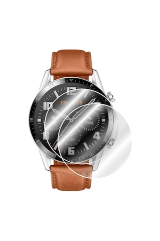 Ecr Huawei Watch Gt 2 46mm Gerçek Kırılmayan Ekran Koruyucu 2 Adet