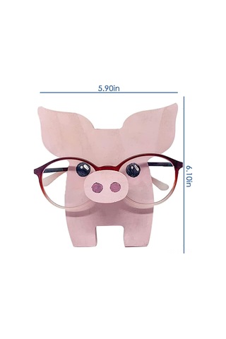 Geeksen Ahşap Hayvan Serisi Gözlük Tutucu: Baykuş Desenli Masaüstü Gözlük Tutucu - Fonksiyonel Ve Dekoratif Gözlük Rahatlatıcı