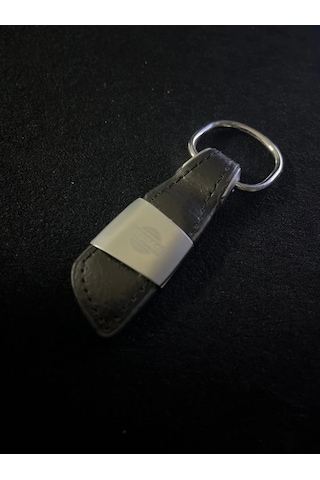 Nissan Deri Metal Lazer Baskı Oto Anahtarlık Car Keychain Logo Arma